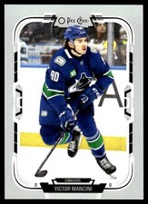 2025-26 O-Pee-Chee #345 Victor Mancini Vancouver Canucks Hockey Card