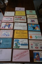 lot 20 buvards publicitaires anciens Banque (39) advertising  blotters