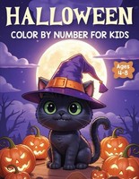 Halloween Malbuch FüR Kinder - Ausmalen Nach Zahlen Mit KüRbissen & Gespenstern