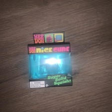 NeeDoh Nice Cube - Super Solid Squish Blue - 100 Authentic - NEW in Box