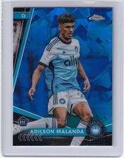 2024 Topps Chrome Sapphire MLS ADILSON MALANDA #146 Rookie (RC) - Charlotte FC