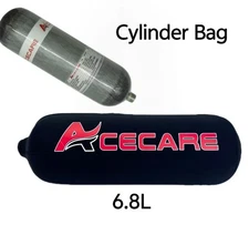ACECARE 6.8L Scuba Diving Tank Protective Case Cylinder Bag No Bottle