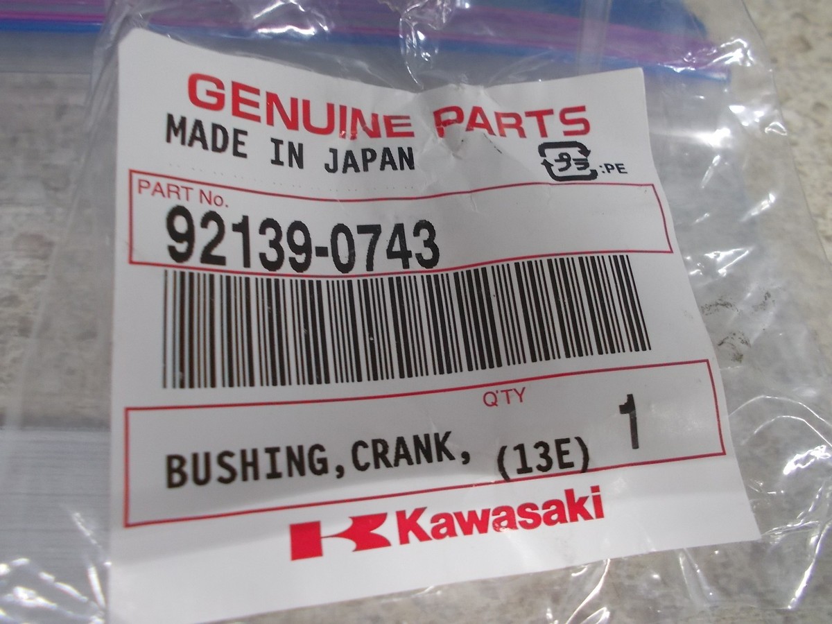NOS OEM Kawasaki Crank Bushing Brown 2012-2017 ZX1400 Ninja ZX-14R