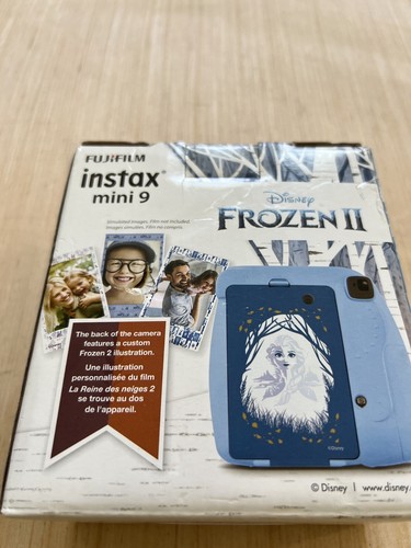 Fujifilm Disney Frozen 2 Instax Mini 9 analoge Sofortbildkamera blau - Bild 6 von 24
