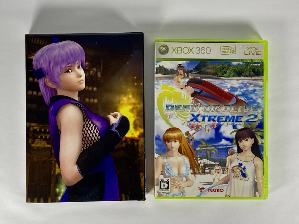 Lot2 Dead or Alive : 4 with Box , Xtreme 2 - XBox 360 Game Japan ver. & Good’s. - Image 3 of 4