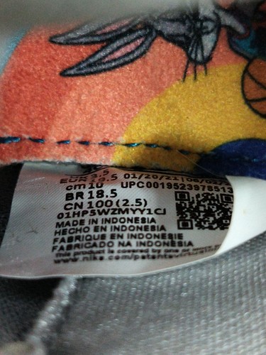 Nike Lebron 18 Space Jam Bugs Vs Marvin Schuhe DJ3762-005 KLEINKIND Größe 4c - Bild 10 von 10