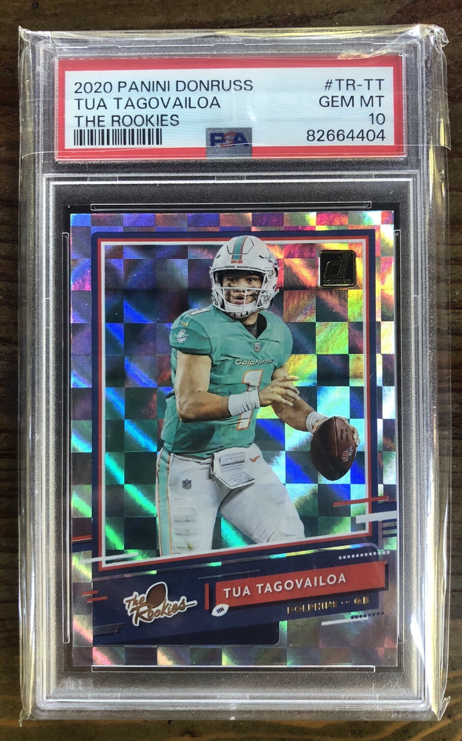 Tua Tagovailoa Panini Donruss the Rookies #TRTT Base