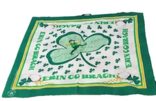 Green Shamrock St Patrick's Day Erin Go Bragh  Bandana Leprechaun USA