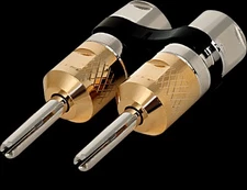 CARDAS CABD Speaker Adapter Dual Banana Plug for Spades-Cables for Binding Posts