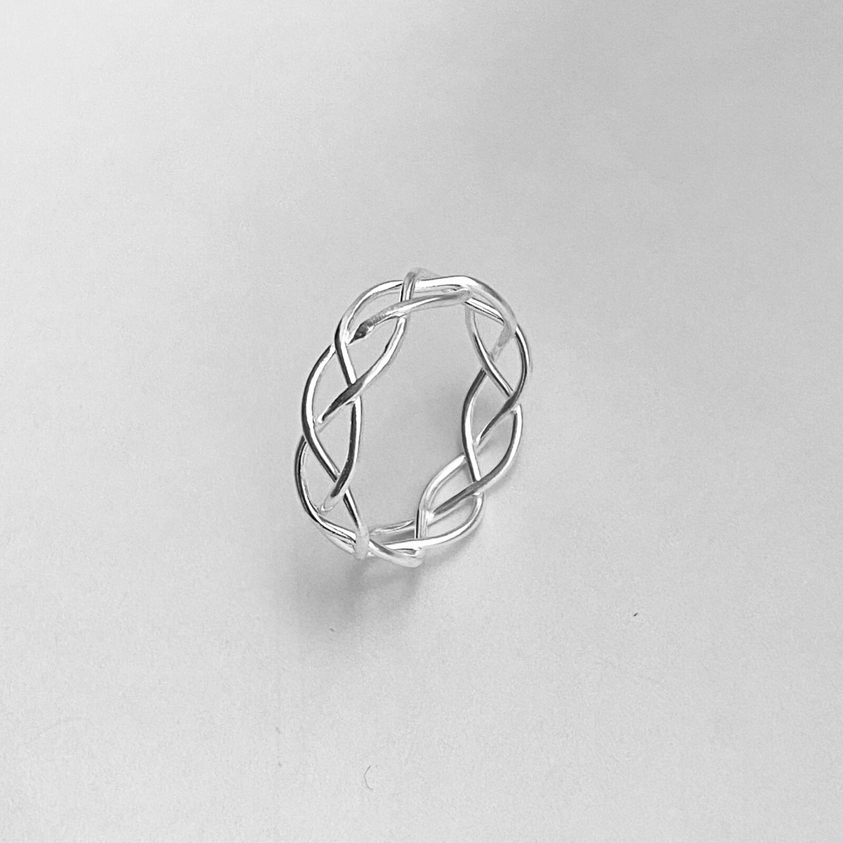 ☆TATIANA☆ Daily Silver Layered Ring CR0452 growing-steady-silver_2_P4SE-