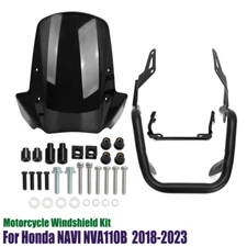 For 2022-2023 Honda Navi NVA110B Windscreen Windshield & Bracket 08R70-K74-A00ZA
