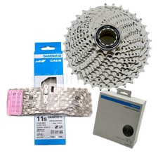 Shimano 105 CS-HG700-11 11-34T Cassette Ultegra CN-HG701 Chain 116L