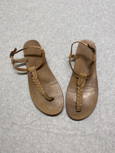 Rainbow T Street Leder Damen Sandalen wenig getragen Gr. 11 Boho Beachy