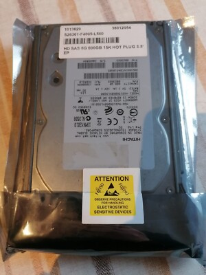 Fujitsu 600GB 6G 15k SAS 3,5'' Hard Drive S26361-F4005-L560
