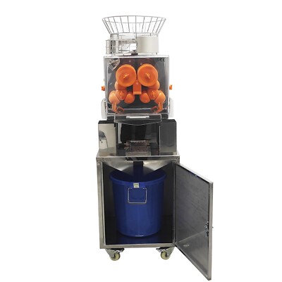 Orange Squeezing Machine Stainless Steel Barrel PC Face Mask Dome Frame Commerci