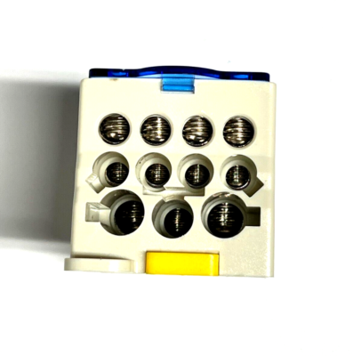 UKK-80A Blokverdeelkast, Din Rail Aansluitblokverdeelkast Elektrische Draadconnector Universele Stroomaansluitdoos voor Stroomverdeelkasten