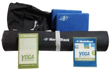NORDICTRACK YOGA FOR PERFORMANCE - YOGA MAT, GUIDEBOOK, VHS TAPE, STRAP, BLOCKS