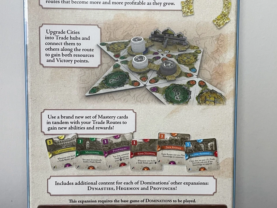 Dominations: Road to Civilization - SILK ROAD EXPANSION - New, Sealed - Image 4 of 4