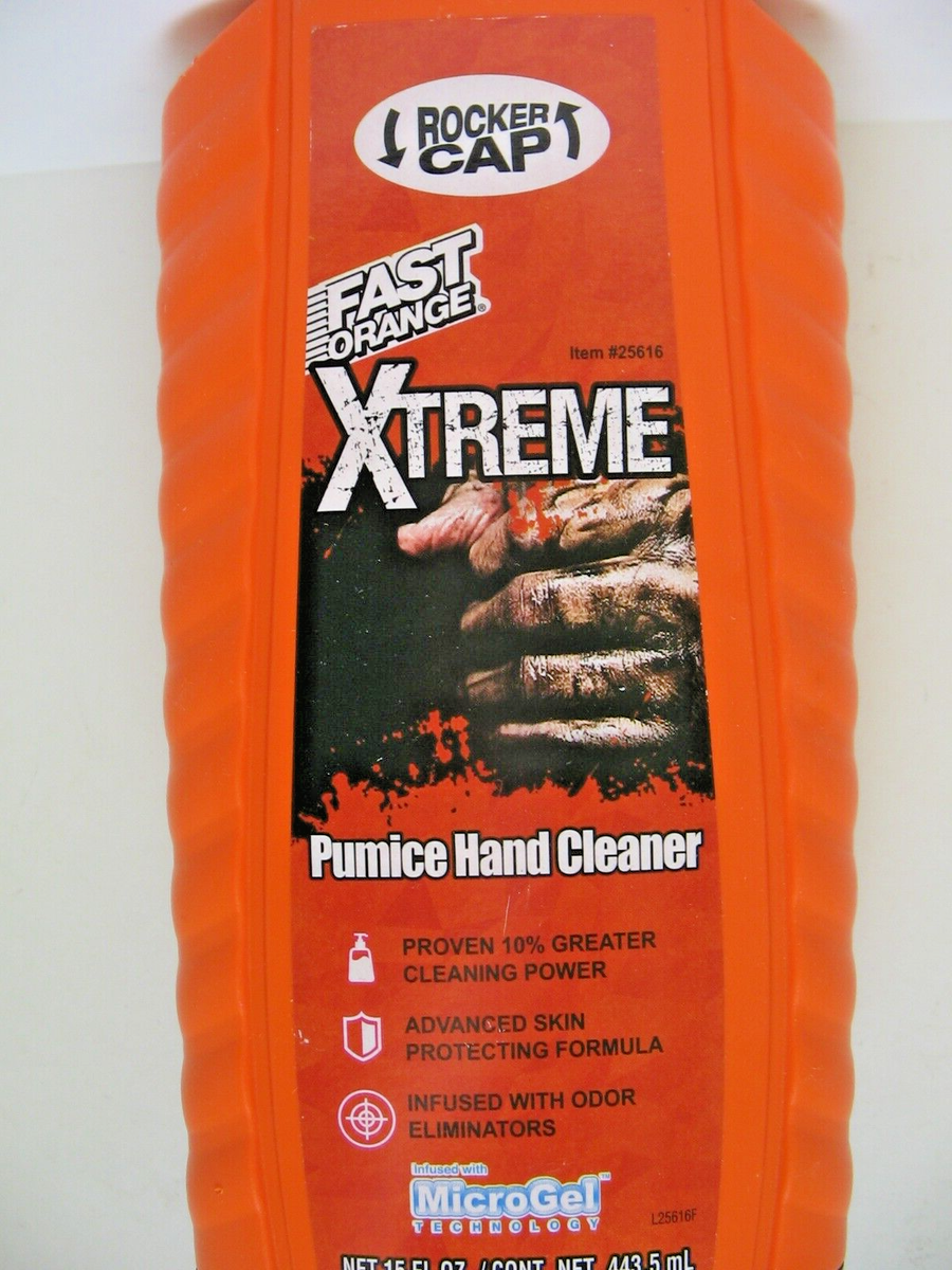 Permatex #25616 FAST ORANGE XTREME Pumice Hand Cleaner 15 FL OZ