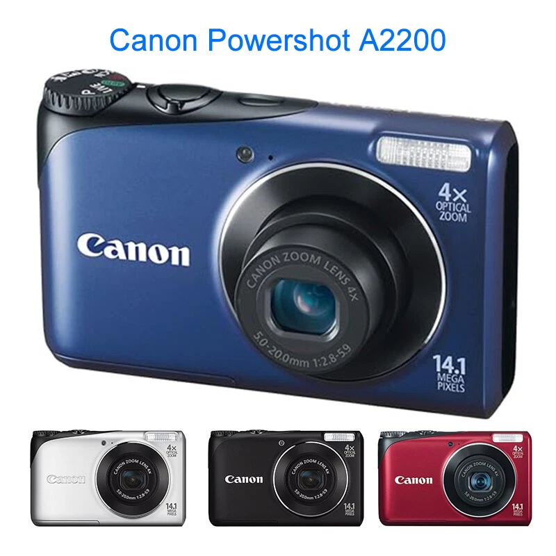 Цифровые фотоаппараты Canon PowerShot A2200 с прямой печатью