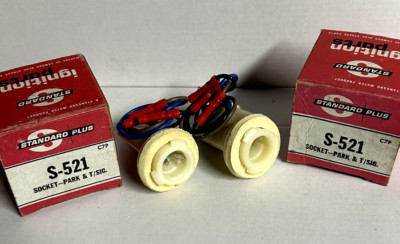 Turn Signal Light Socket Standard Plus Brand S-521 (Set of 2)