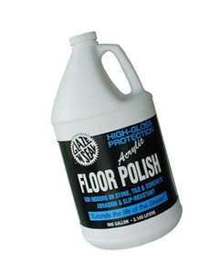 Glaze N Seal 423 Clear Acrylic Floor Polish Plastic Bottle 128