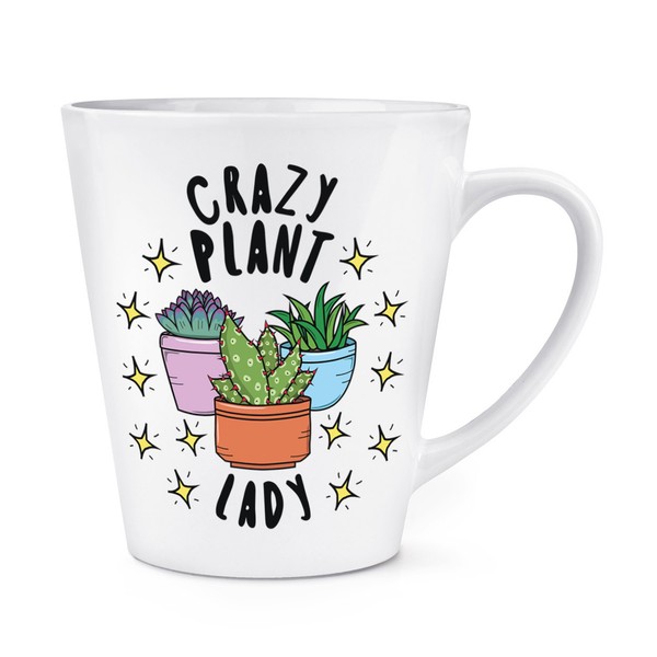 VerrüCkte Pflanze Damen Stars 341Ml Latte Becher Tasse - Lustiger Witz Muttertag-image