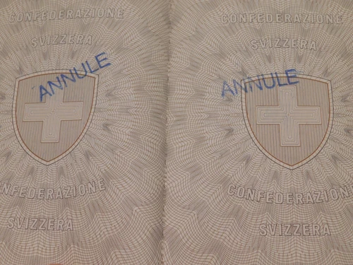 POUR COLLECTIONNEUR ancien PASSEPORT SUISSE ANNULE 1984 Reisepass SWISS PASSPORT - Bild 3 von 7