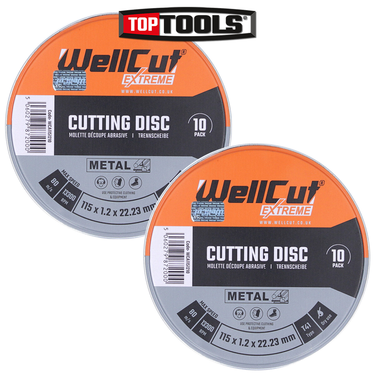 WellCut Diamond blade Profi Continuous 115mm x 22mm Bore 0.23 Thickness 555-1... - Image 7