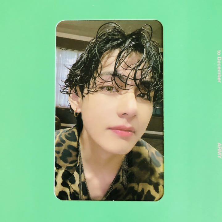 BTS BANGTAN V taehyung tae MEMORIES OF 2020 Blu-ray Limited Official Photo  Card