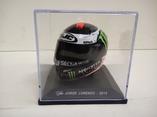 Helmet Casco Moto GP Jorge Lorenzo 2013 Scala 1/5 Nolan DeAgostini | eBay