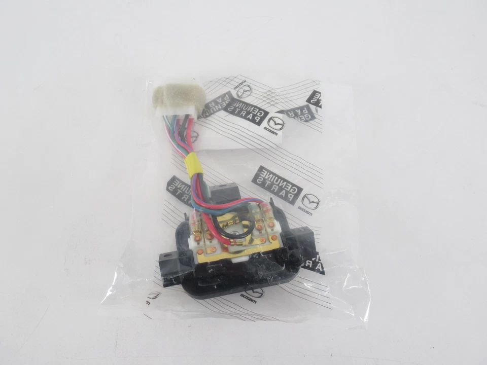 Genuine OEM Mazda NA03-66-350-00 Black Power Window Switch 1990-1997 Miata - Image 3 of 4