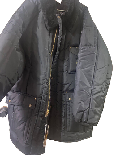 REFRIGIWEAR 0358RNAVSML Jacket,Insulated,Mens,Black,4x Large 46V886 - Picture 4 of 8