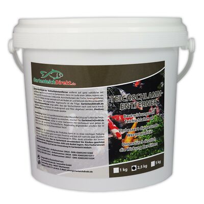(9,20 /1kg) GartenteichDirekt Teichschlammentferner & Mulmsauger Pflege 2,5 kg