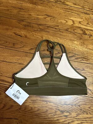 Zyia Olive Grid Sports Bra Size XXLarge U1 NEW!! - Main Image