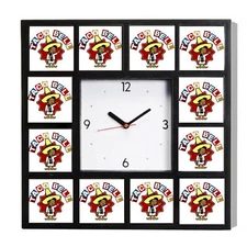 Taco Bell retro 1962 classic logo advertising Clock
