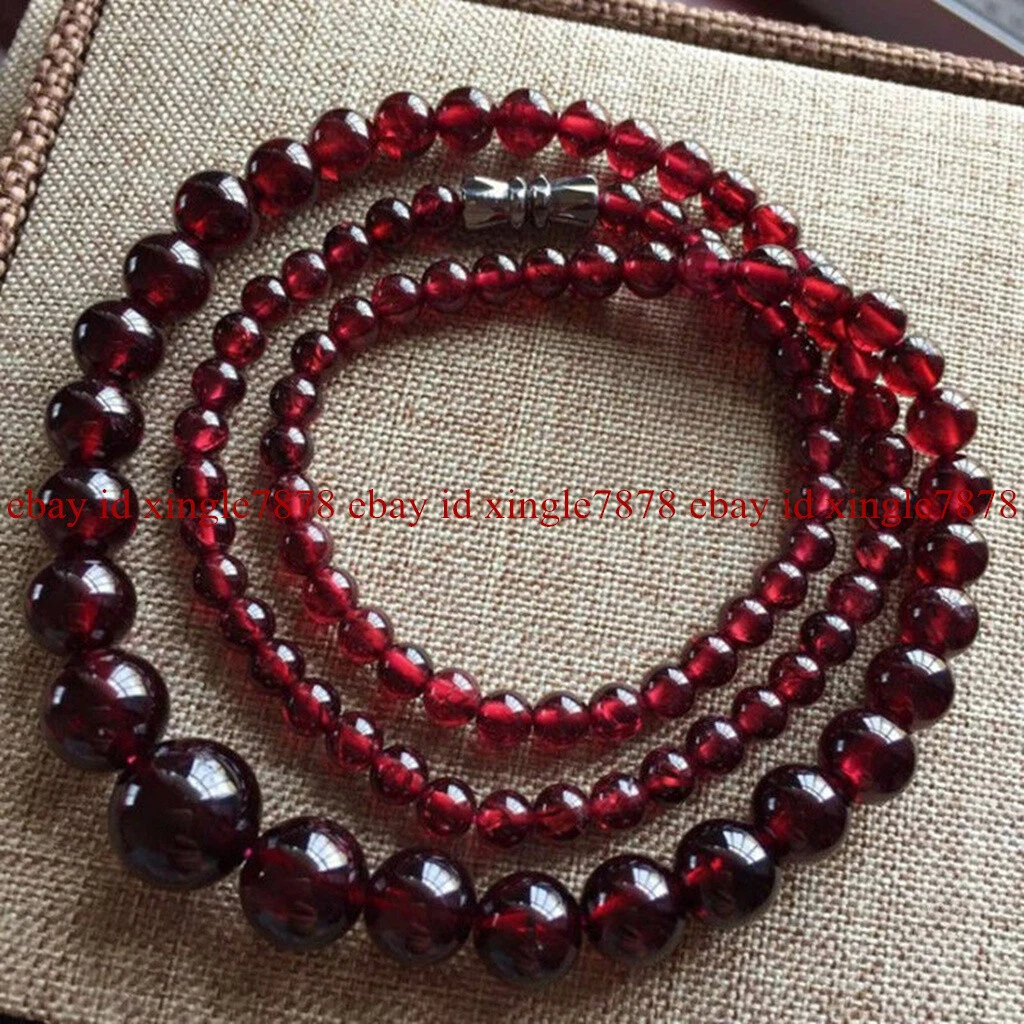 Gemstone bead necklaces genuine sale