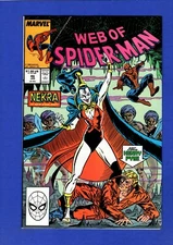WEB OF SPIDER-MAN #46 NM+ 9.6 HIGH GRADE COPPER AGE MARVEL KEY