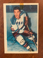 1953-54 SET BREAK Parkhurst #56 Andy Bathgate RC Rookie New York Rangers 
