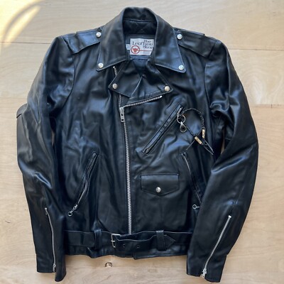Vintage Sears Leather Shop Motorcycle Jacket 40 Tall Black Vintage Sears Leather Shop Motorcycle Jacket 40 Tall Black
