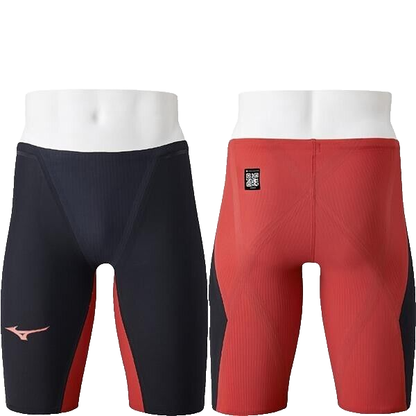 MIZUNO GX SONIC 6 NV Boys competitive swimsuit Half spats