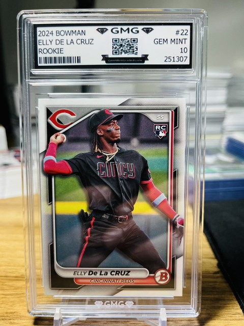 2024 Bowman Elly De La Cruz Rookie GMG Graded 10 Gem Mint 💎 RC