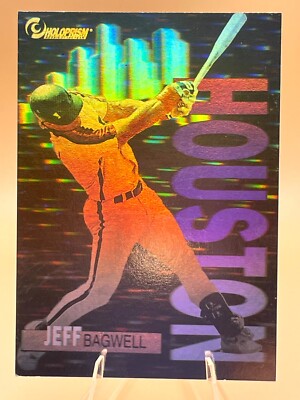 1992 HoloPrism ROY Jeff Bagwell AI Grade: NM-MT #R3 Houston Astros