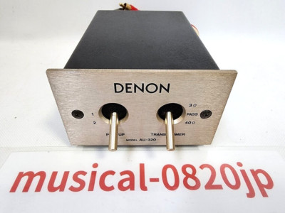 DENON AU-320 Denon Step-up transformer | eBay