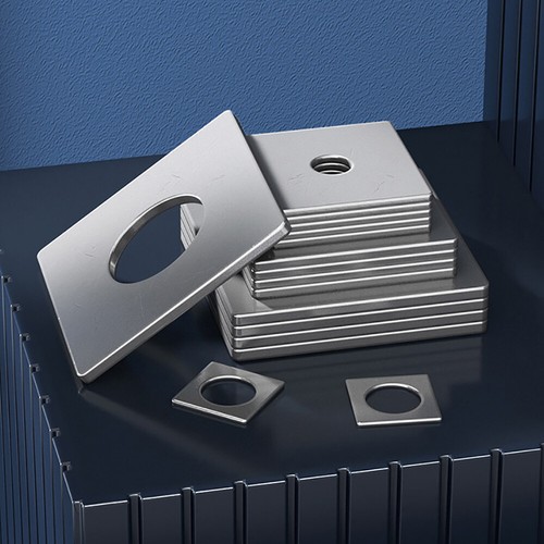 M3 To M20 Heavy Duty Thick Square Plate Washers A2 Stainless Steel Thick 1mm-5mm - Picture 5 of 11