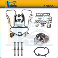 Timing Chain Kit Head Gasket Bolts Set Water Pump for Suzuki XL-7 3.6L