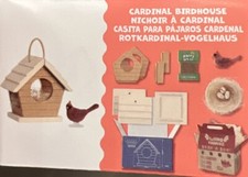 MGA Miniverse Make It Mini Lifestyle Series 1 Wave 2..Unmade CARDINAL BIRDHOUSE