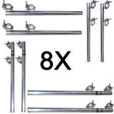 8X ProX XT-DC36 3mm 36” POLE With Dual Clamps certify welded holds up to 440 lbs