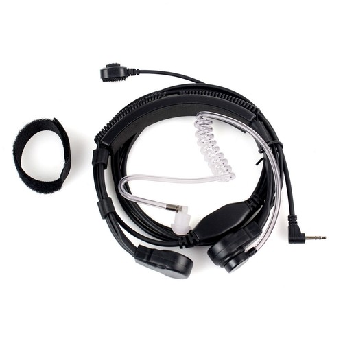 1Pin PTT Heavy Duty Throat Mic Earpiece For Motorola T6200C EM1000 T5428 e - Zdjęcie 14 z 14