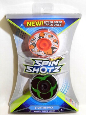 NEW hyper speed track discs hot wheels spin shotz speed pack 